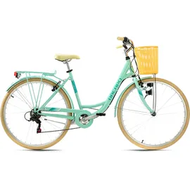 KS-Cycling Cantaloupe 28 Zoll RH 48 cm Damen mint inkl. Korb