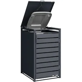Weka Mülltonnenbox Gary 68 x 80 x 116 cm grau