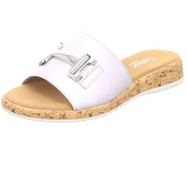 Gabor Pantolette silber, 40-40,5