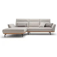 creation by rolf benz Eckcouch Chenille 2-Sitzer Grau