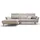 creation by rolf benz Eckcouch Chenille 2-Sitzer Grau