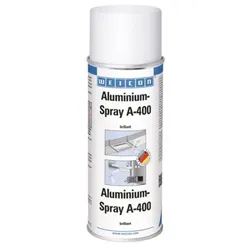 Aluminium-Spray A-400 brillant | hochwertiger Schutz gegen Rost und Korrosion | 400 ml