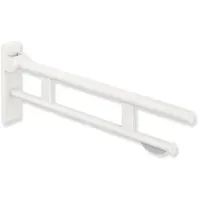 Hewi System 900 Stützklappgriff Duo Wandstützgriff 700 mm weiß