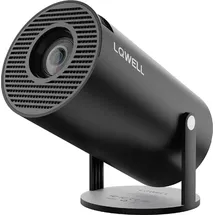 lqwell LQWELL® Beamer, Mini Projektor, unterstützt WiFi, BT5.0 mit Android OS 11, Auto Trapezkorrektur, 220-Grad-Winkel, 150-Zoll-Display für Phone/PC/Xbox, hdmi, 2025 Upgrade