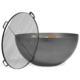 Cook King Feuerschale DALLAS Ø 85 cm Schwarz