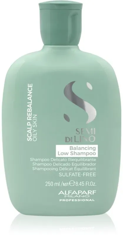 Alfaparf Milano Semi Di Lino Scalp Rebalance Shampoo für fettige Kopfhaut 250 ml