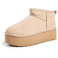 UGG Damen Classic Ultra Mini Platform Boots, Sand, 36 EU - 36 EU