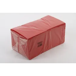 Hypafol Tafel-Servietten, rot,  3-lagig, 33 x 33 cm, Inhalt 250 Stück