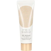 Sensai Silky Bronze Cellular Protective Face  Cream LSF 50+ 50 ml