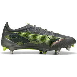Puma Ultra 5 Ultimate MxSG Stollen-Fußballschuhe Herren matte aged silver/yellow alert/sun struck 39