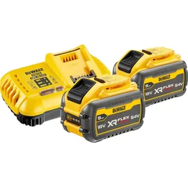 DeWalt DCM 571 X2 inkl. 2 x 9,0 Ah und Ladegerät