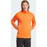 Adidas Terrex XPERIOR LIGHT HOODED FLEECEJACKE Semi Impact Orange XL