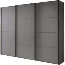 Wiemann Schwebetürenschrank Phoenix 246 x 236 x 67 cm Grau/Rot