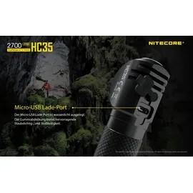Nitecore HC35 inkl. NL2140HP, Nicht zutreffend