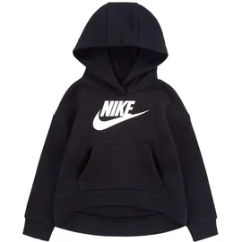 Nike Kids Nike Mädchen Club Hoodie Sweatshirt, - Schwarz, 5-6 Jahre