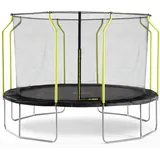 Plum Springsafe Trampolin Wave 426 cm inkl. Sicherheitsnetz schwarz