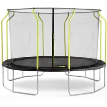 Plum Springsafe Trampolin Wave 426 cm inkl. Sicherheitsnetz schwarz