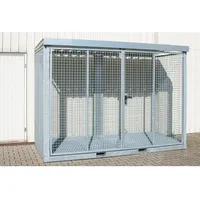 Bauer Südlohn Gasflaschen-Container GFC-E/G M4, feuerverzinkt