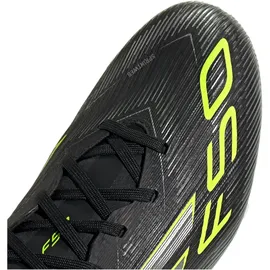 adidas F50 Pro Firm Ground Herren Core Black/Iron Metallic/Lucid Lemon 39 1/3