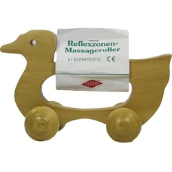 Massageroller Holz 4 Rollen Entenform 1 ST