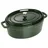 Staub Cocotte 31 cm oval basilikumgrün