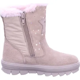 superfit Mädchen Flavia Warm Gefütterte Gore-tex Schneestiefel, Beige 31