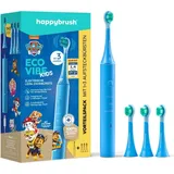happybrush ECO VIBE KIDS Paw Patrol + 3 Refills blau
