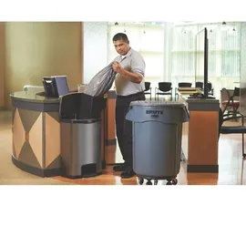 Rubbermaid Slim Jim 50 l Schwarz