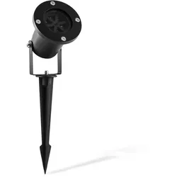 Blumfeldt Snowdance LED-Projektor Schneeflocken 4 Farben IP64 Schwarz