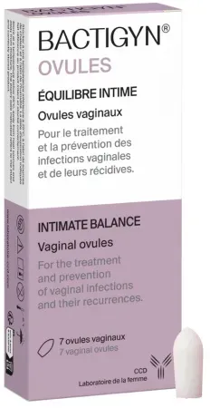 Laboratoire CCD Bactigyn Ovula Intimbalance 7 Stück
