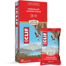 Clif Bar Chocolate Almond Fudge Riegel 12 x 68 g