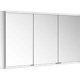 Keuco Royal Modular 2.0 Spiegelschrank 800311130000300 1300 x 700 x 120 mm, 1 Steckdose, 1 Doppel-USB-Ladestelle, Wandvorbau, 3-türig