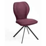 Niehoff Sitzmöbel Colorado Trend-Line Design-Stuhl Eisengestell - Polyester Nirvana rot