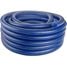 POPPSTAR PVC Saugschlauch 40 m blau