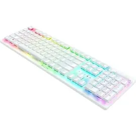 Razer Deathstalker V2 Pro (Purple Switch)- Kabellose Optische Low-Profile-Gaming-Tastatur (Klickende Optische Switches, HyperSpeed Wireless, Bluetooth 5.0) QWERTY US-Layout | Weiß