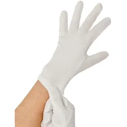 12 Paar `WORK-INN/-PS` Baumwollhandschuhe weiss Größe XL