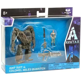 McFarlane Toys McFarlane Avatar Amp Suit & Colonel Miles Quaritch