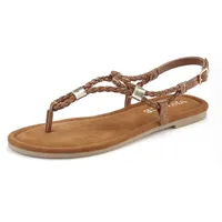 VIVANCE Sandale Damen camelfarben Gr.40