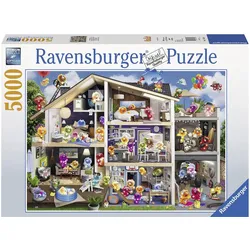 Puzzle RAVENSBURGER "Gelini Puppenhaus" Puzzles bunt Kinder Puzzle Made in Germany, FSC - schützt Wald weltweit