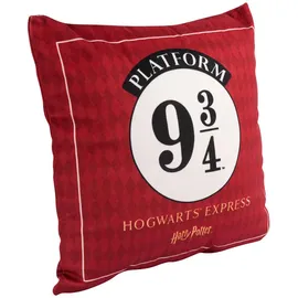 UNITED LABELS Harry Potter Kissen Express 9 3/4 30 x 30 cm Rot