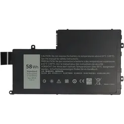AccuCell Akku passend für Dell Latitude 3450, Li-ion, 7,4V, 7840mAh, 58Wh