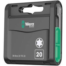 Wera 867/1 Bit-Box Torx Bit T20x25mm, 20er-Pack (05057770001)