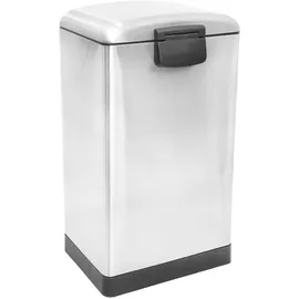 Kitchen Move Tret-Abfallsammler 30 l Silber