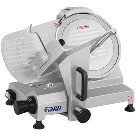 Royal Catering Aufschnittmaschine 0-12mm Silber/Schwarz