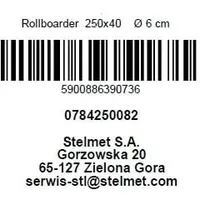 Rollboarder 40 cm Ø 6 cm, 250 x 40 cm, kesseldruckimprägniert