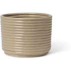 Ferm Living - Corduroy Blumentopf, cashmere