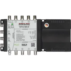 Kreiling KR 5-8 MS-III, 5 Eingänge, 8 Ausgänge, 950 - 2200 MHz, 40 - 862 MHz, -4
