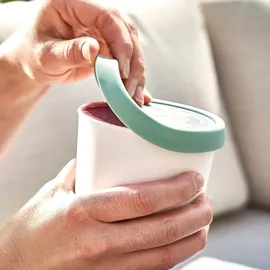 Springlane 4er-Set Eisbehälter für Speiseeis 400 ml, Aufbewahrungsbehälter, Gefrierdosen, Eis-Container BPA-frei in Lebensmittelqualität