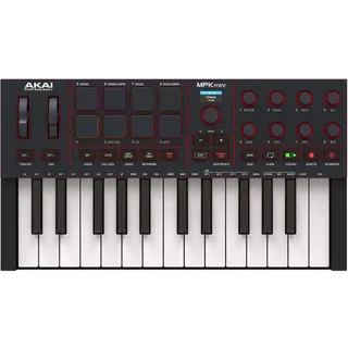 Akai Professional MPK mini MK4 (Controller), MIDI Controller, Schwarz
