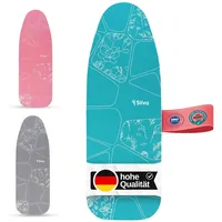 Bügelbrettbezug 130x50 für Dampfbügelstation und Bügeleisen Dampf 100% aus